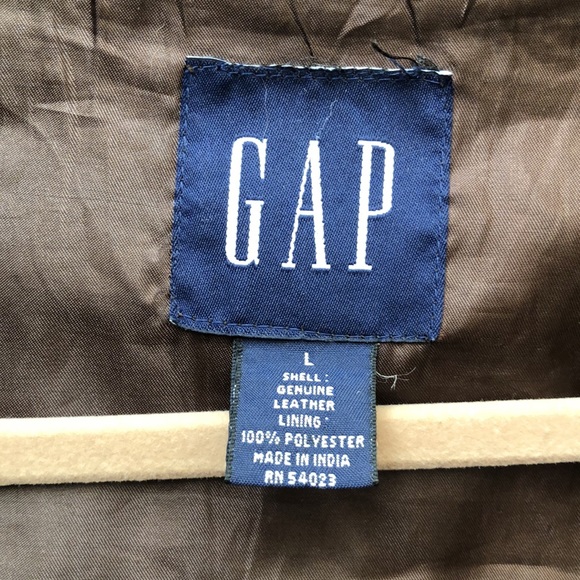 GAP. Men’s suede leather jacket - Picture 2 of 7